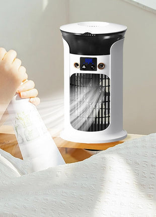 Portable USB Desktop Evaporative Air Cooler 880 ml – 3 Speeds, 7‑Color LED