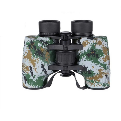 Binoculars 12x40mm Rubber Coated Water-Resistant Optics with Anti-Reflective Glass – Camouflage Finish HW-29