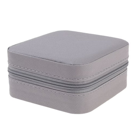 46-Piece PU Leather Sewing Kit – Travel & Home Repair Set – Multi-Colour Threads Grey