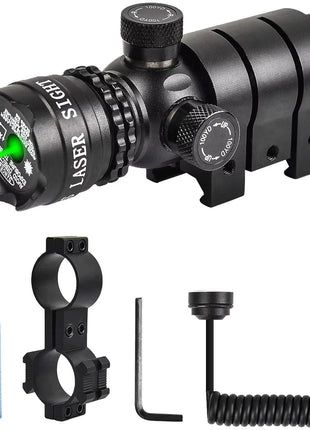 Tactical Laser Sight 120mm – Aluminum – Windage & Elevation Adjust – 20mm Rail Mount – Model JGDR