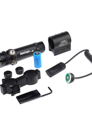 Tactical Laser Sight 120mm – Aluminum – Windage & Elevation Adjust – 20mm Rail Mount – Model JGDR