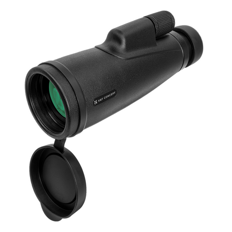 Monocular Telescope 12×50 HD with BAK-4 Prism FMC Optics – Waterproof, Fog-Resistant, Tripod Mount – Black