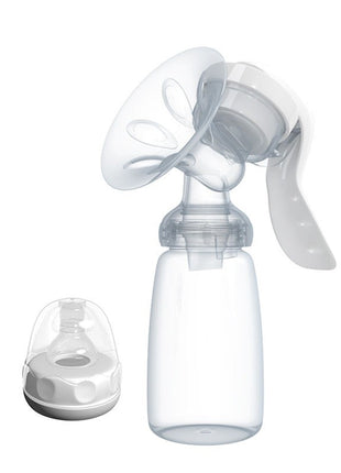 BREAST PUMP Manual Breast Pump 150ml – Food-Grade BPA-Free – Petal Shield & Anti-Backflow
