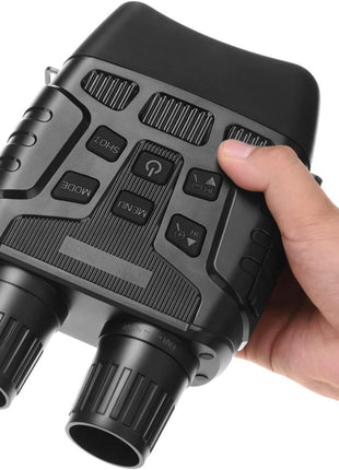 Night Vision Monocular 300m Range + 720P Video + 2.31" TFT Screen – ABS Build, 3x Zoom, Infrared