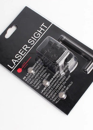 Red Laser Sight Module 650nm – Class IIIA Tactical Beam – Matte Black – Fits 20mm Rail – Adjustable & Waterproof