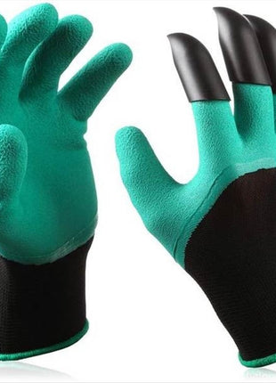 Garden Claw Gloves with ABS Claws – Latex-Coated, Washable Gardening Gloves for Digging, Planting & Weeding