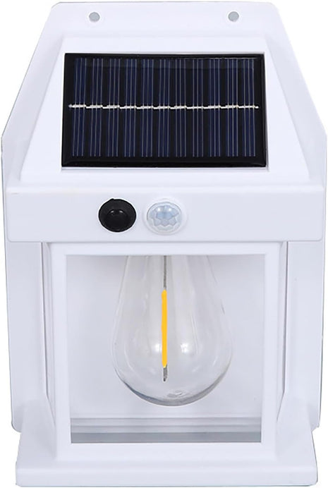 Solar Wall Light 1200mAh Outdoor Lantern with Motion Sensor – 3 Modes, Waterproof ABS Body