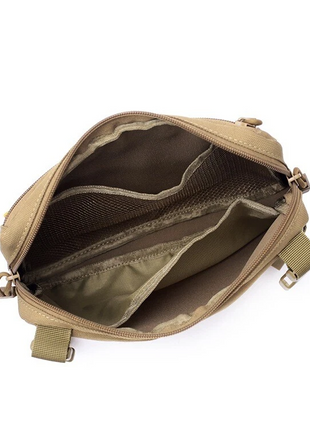 Tactical Chest Rig Bag 26×19×4 cm | 1000D Nylon Multi‑Pocket Adjustable Shoulder/Waist Pack