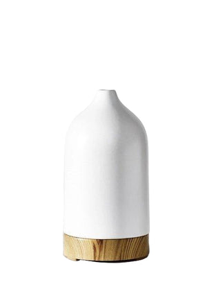 Ultrasonic Aromatherapy Humidifier 100ml Glass Diffuser – 7-Color LED, 3D Light Effect – Model SL-302