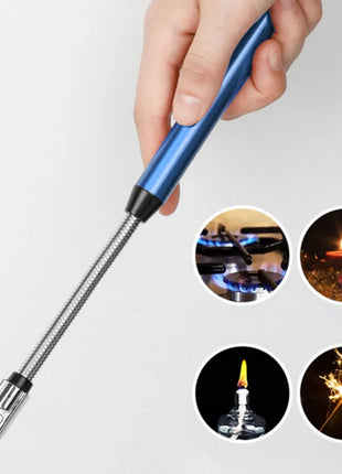 Electric Arc Lighter – 29.5cm Flexible USB Rechargeable – Windproof Safety Ignition with LED Indicator