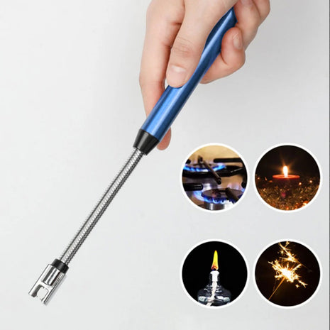 Electric Arc Lighter – 29.5cm Flexible USB Rechargeable – Windproof Safety Ignition with LED Indicator