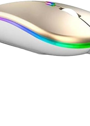 UNISYNC Wireless Mouse 1600 DPI – Bluetooth 5.0 2.4GHz Dual Mode – Silent Click – Rechargeable