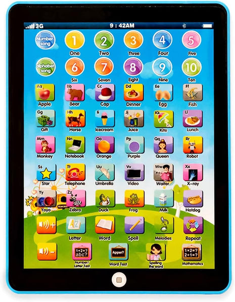 Kids Learning Tablet 24.3cm – Interactive Alphabet, Spelling & Math Toy