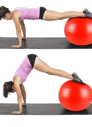 Anti-Burst Gym Body Ball  Non-Slip Exercise Ball for Yoga Pilates Core Balance Stability Training Home Workouts