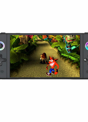 Retro Handheld Gaming Console 256 GB – 50 000+ Games, 7″ IPS, EmuELEC, 3000 mAh, Black