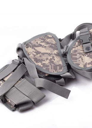 Universal Shoulder Holster Harness for Pistol – Ambidextrous Concealed Carry Nylon – 7.7″×4.3″×2″