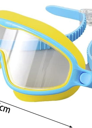 Kids Swimming Goggles 15cm Anti-Fog UV Protection Soft Silicone Seal  – Fits Ages 3–14