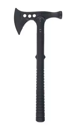 Black Stainless Steel Axe,Textured Grip Handle