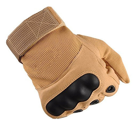 Tactical Operator Military Pro Anti‑Skid Full Finger Outdoor Glove – XL Khaki