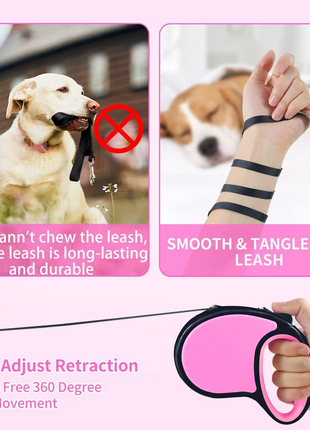 Retractable Dog Leash 3m – Quick Brake