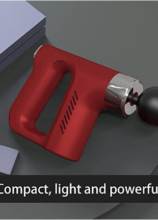 Ultra Mini Speed Deep Tissue Massage Gun with 4 Heads.