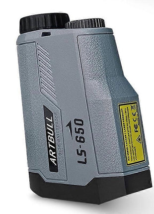 Laser Rangefinder 650Yd 6X Monocular with Slope, Height & Flag Lock – Waterproof – LS-650 – Grey