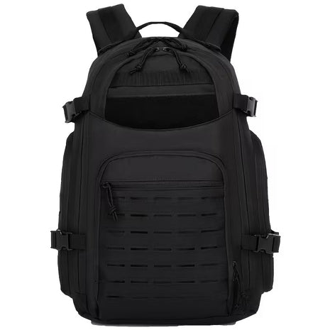 Tactical Backpack 35L Canvas Outdoor Rucksack with Molle System