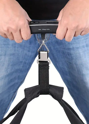 Digital Hanging Luggage Scale – 50kg Capacity LCD Screen, Tare, Unit Switch