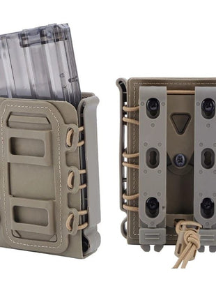 Tactical Mag Pouch for AR-15 – Soft Shell Nylon/Polymer – MOLLE & Belt Mount