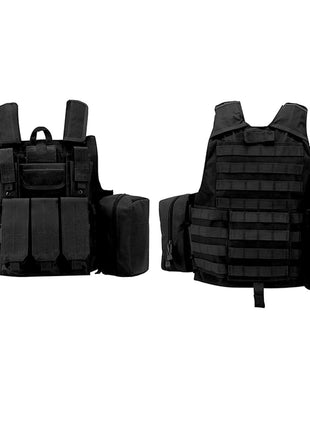 Tactical Vest 54x30x57cm Oxford Cloth Quick Release Modular Carrier