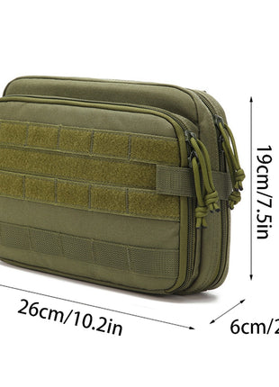 Large Tactical Molle Admin Pouch Utility Fanny Pack 24×19×9 cm – Oxford Cloth