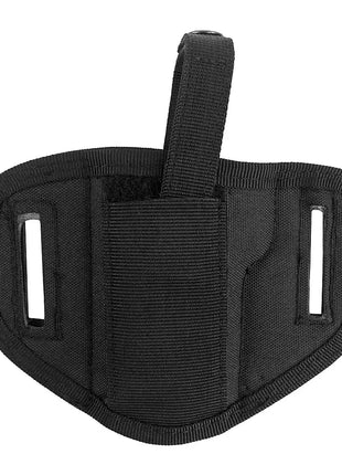 Pistol Holster Nylon Concealed Carry OWB – Hook & Loop Belt Attachment – Black