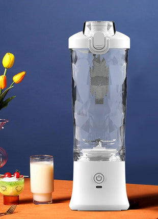 Portable Blender 600 ml USB-C Rechargeable 6-Blade Personal Smoothie and Shake Maker
