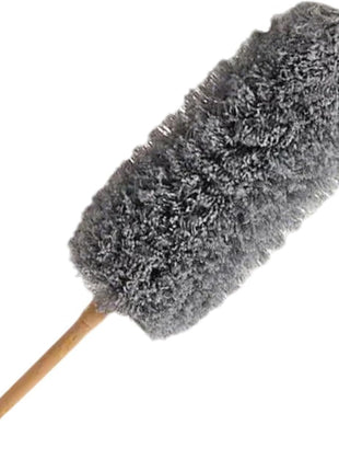 Microfiber Feather Duster  – Washable Bendable Dusting Wand with Bamboo Handle