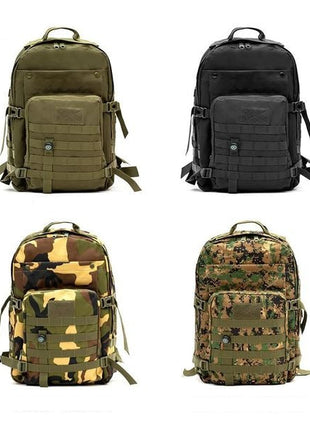 Tactical Backpack 40L Military Rucksack – 900D Polyester MOLLE Bag with Laptop Compartment