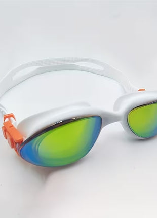 Swimming Goggles Adult with Anti-Fog UV Mirror Lens