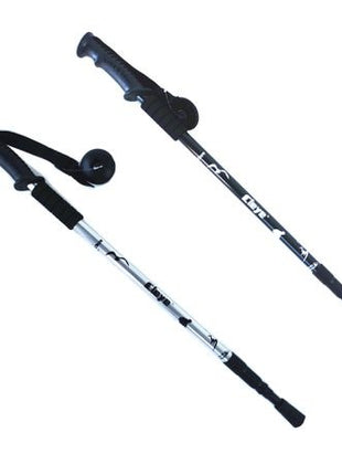 Lightweight Aluminum Telescopic Trekking Pole – Anti-Shock Hiking & Walking Stick (Single Piece)