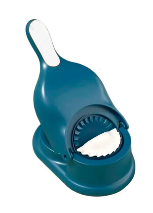 Portable Manual Dumpling Maker with Pressing Mold, Food Grade PP Dough Skin Press, 28.5 cm Kitchen Tool