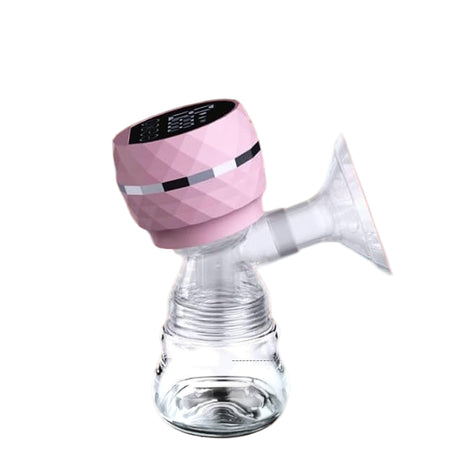 Electric Breast Pump 180ml – 3 Modes & 9-Speed Suction – BPA-Free Silicone Cup – USB-C Rechargeable – LCD Display