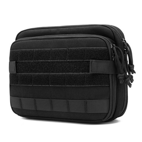 Large Tactical Molle Admin Pouch Utility Fanny Pack 24×19×9 cm – Oxford Cloth