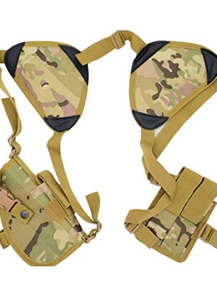 Universal Shoulder Holster Harness for Pistol – Ambidextrous Concealed Carry Nylon – 7.7″×4.3″×2″