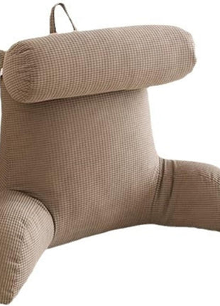 Large Backrest Reading & Lounging Pillow 72×45×58 cm – Cotton Cover, Combination Fill, Neck & Lumbar Support (Multiple Colours)