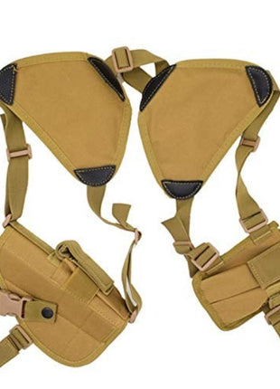 Universal Shoulder Holster Harness for Pistol – Ambidextrous Concealed Carry Nylon – 7.7″×4.3″×2″