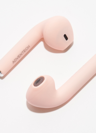 InPods Wireless Bluetooth 5.3 Earphones with Charging Case, Touch Control, Android & iOS Compatible -Pink