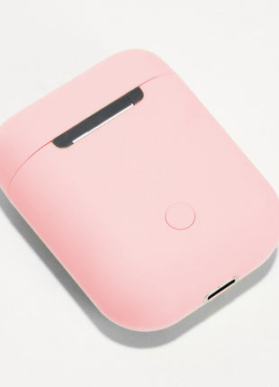 InPods Wireless Bluetooth 5.3 Earphones with Charging Case, Touch Control, Android & iOS Compatible -Pink