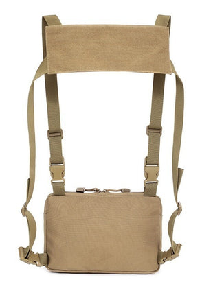 Tactical Chest Rig Bag 26×19×4 cm | 1000D Nylon Multi‑Pocket Adjustable Shoulder/Waist Pack