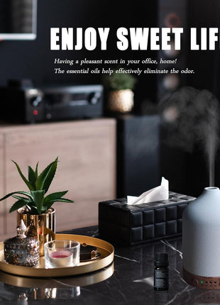 Ultrasonic Aromatherapy Humidifier 100ml Glass Diffuser – 7-Color LED, 3D Light Effect – Model SL-302