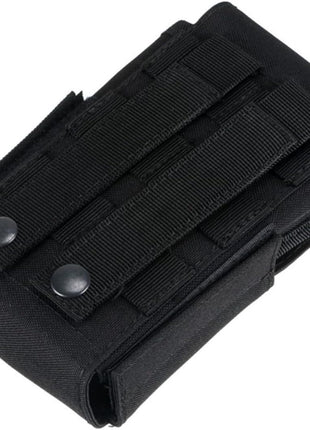 12GA Shotgun Shell Holder Pouch 25-Round Nylon MOLLE Tactical Ammo Carrier Bag – Black/Khaki/Green