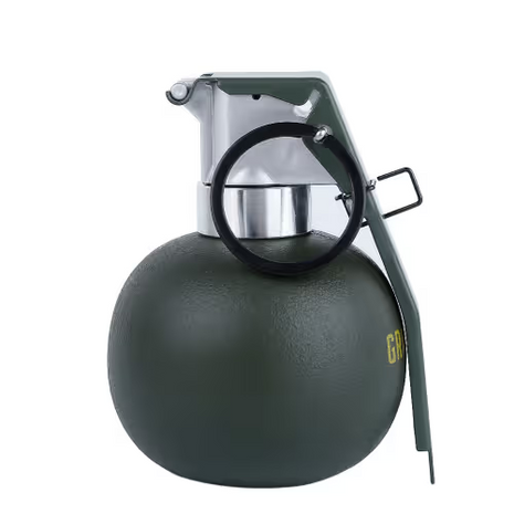 Tactical Grenade Dummy Model – ABS & Alloy – MOLLE Compatible – Army Green