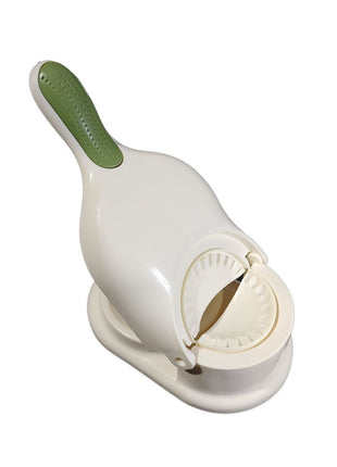 Portable Manual Dumpling Maker with Pressing Mold, Food Grade PP Dough Skin Press, 28.5 cm Kitchen Tool